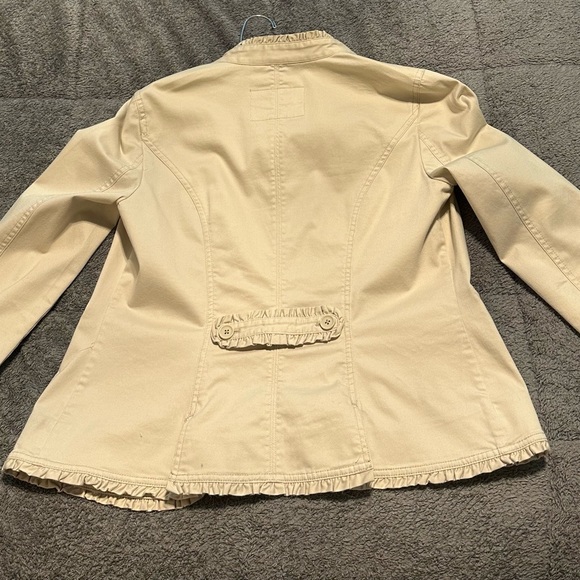 Ruffle Detail Jacket - Picture 2 of 3